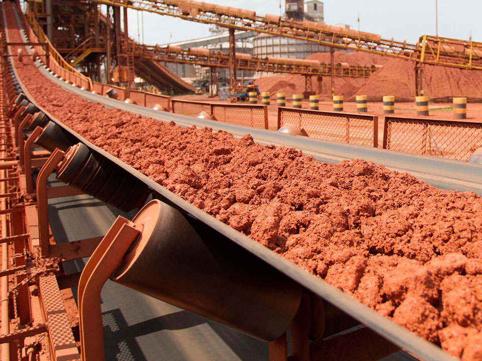 Extraction de la bauxite